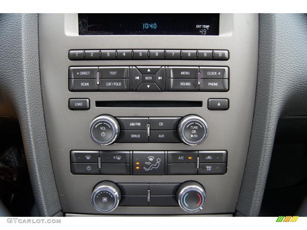 2012 Ford Mustang GT Coupe Controls Photo #46465845
