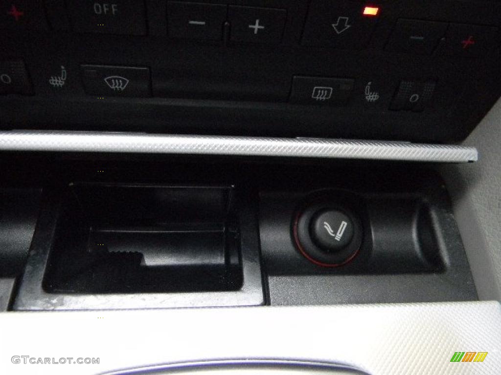 2008 A4 2.0T quattro S-Line Sedan - Quartz Grey Metallic / Light Gray photo #24