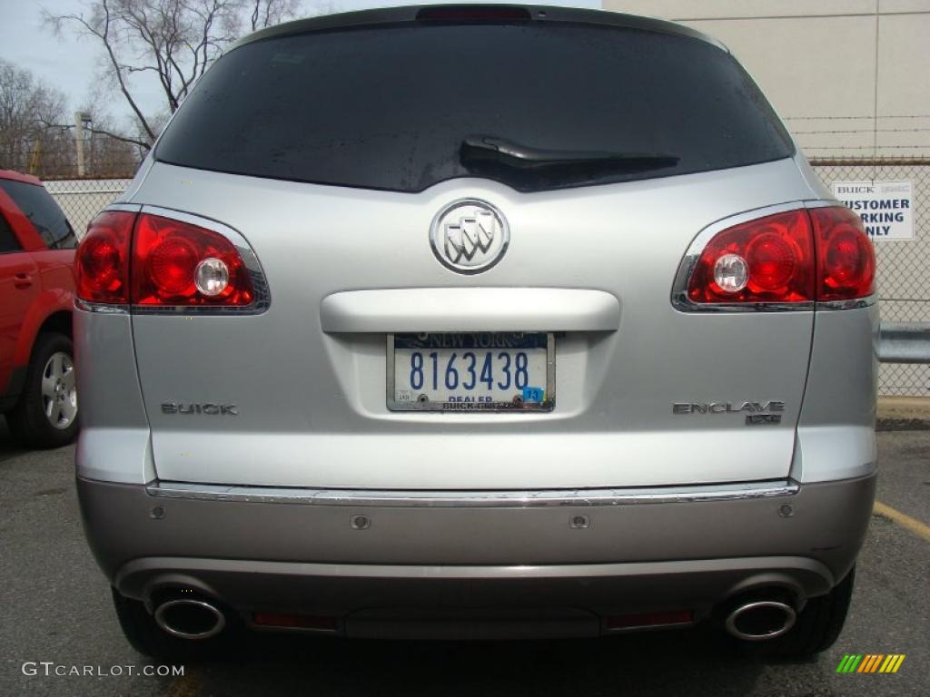 2011 Enclave CXL AWD - Quicksilver Metallic / Ebony/Ebony photo #6