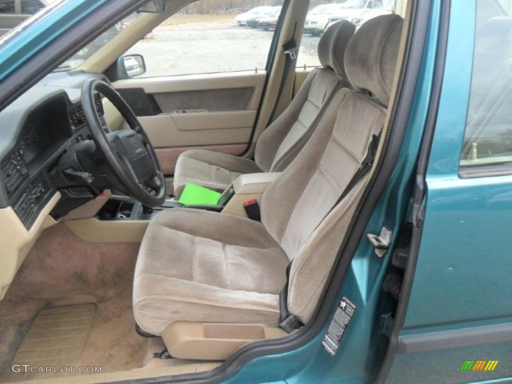 Beige Interior 1994 Volvo 850 GLT Sedan Photo #46466640