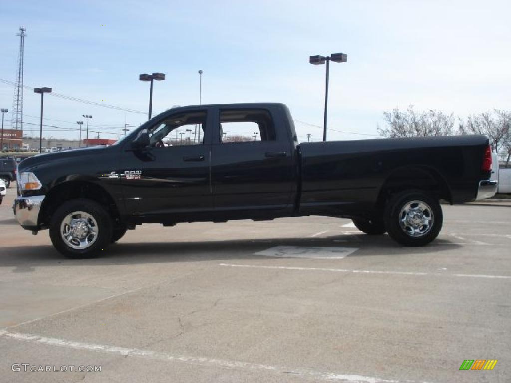 Brilliant Black Crystal Pearl 2011 Dodge Ram 2500 HD ST Crew Cab 4x4 Exterior Photo #46466841