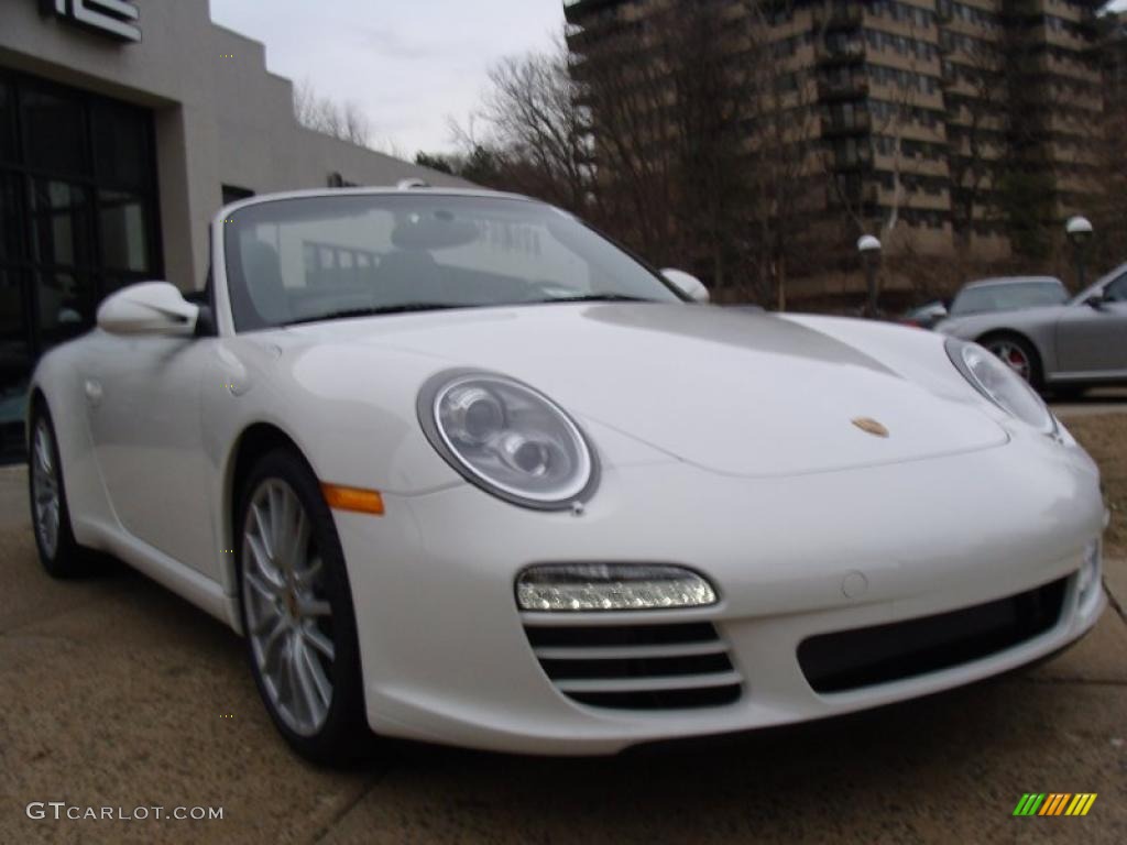 Carrara White 2011 Porsche 911 Carrera S Cabriolet Exterior Photo #46467081