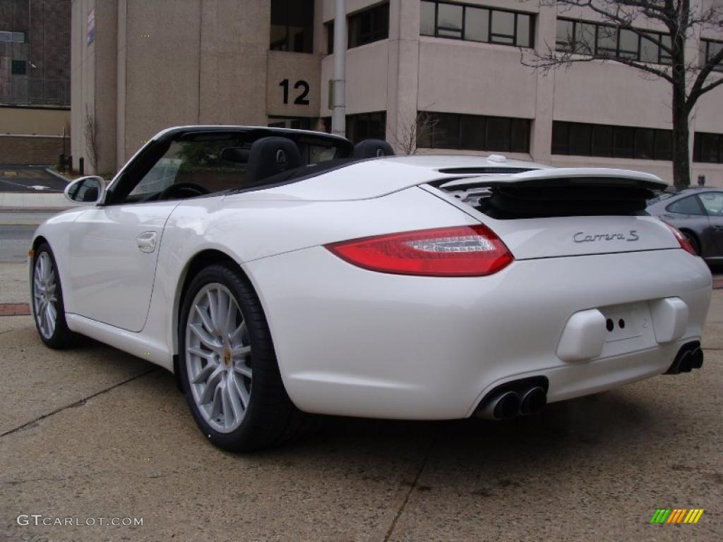 Carrara White 2011 Porsche 911 Carrera S Cabriolet Exterior Photo #46467096
