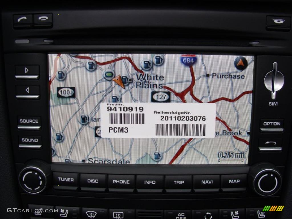 2011 Porsche 911 Carrera S Cabriolet Navigation Photo #46467216