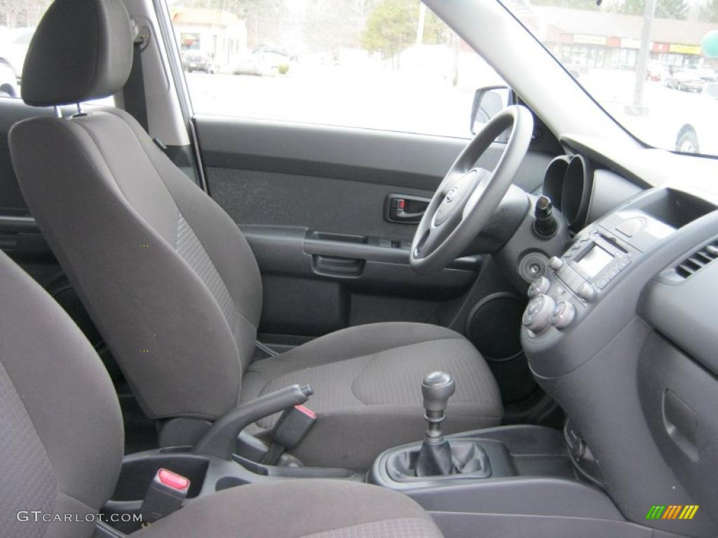 Black Cloth Interior 2010 Kia Soul 1.6 Photo #46467366