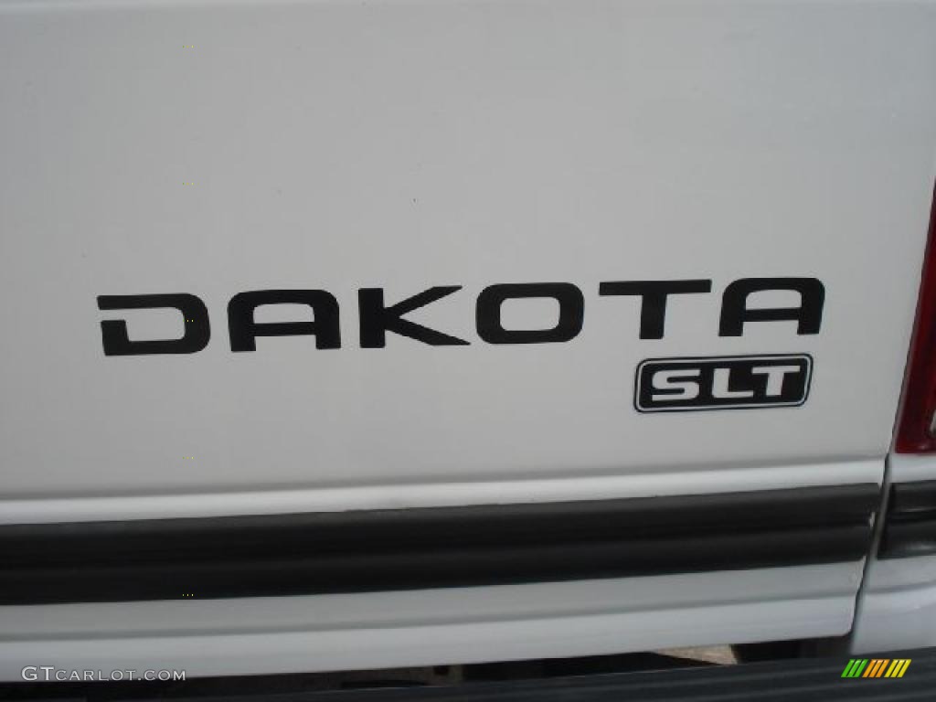 2003 Dakota SLT Quad Cab - Bright White / Taupe photo #34