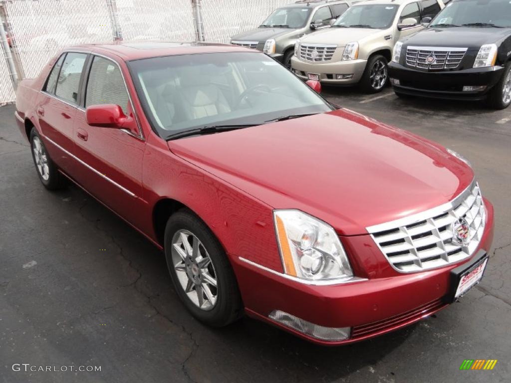 Crystal Red Tintcoat 2011 Cadillac DTS Luxury Exterior Photo #46467846