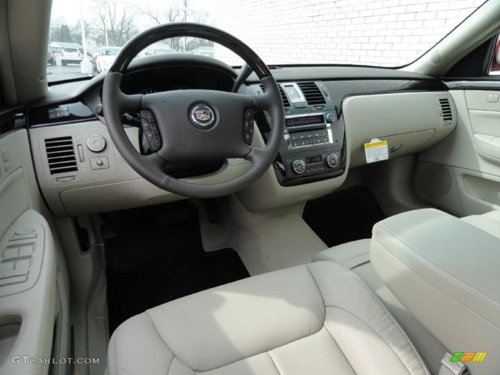 2011 Cadillac DTS Luxury Shale/Cocoa Accents Dashboard Photo #46467969