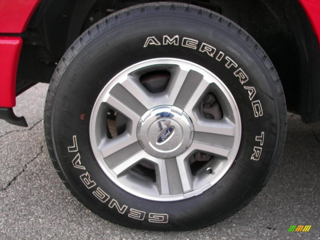 2008 Ford F150 STX SuperCab 4x4 Wheel Photo #46467990