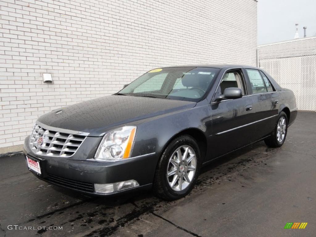 Gray Flannel Metallic 2011 Cadillac DTS Luxury Exterior Photo #46468821