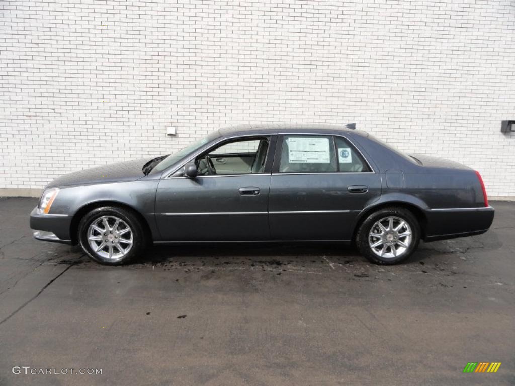 Gray Flannel Metallic 2011 Cadillac DTS Luxury Exterior Photo #46468869