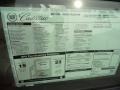 2011 Cadillac DTS Luxury Window Sticker