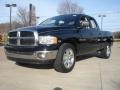 2004 Black Dodge Ram 1500 SLT Quad Cab  photo #7