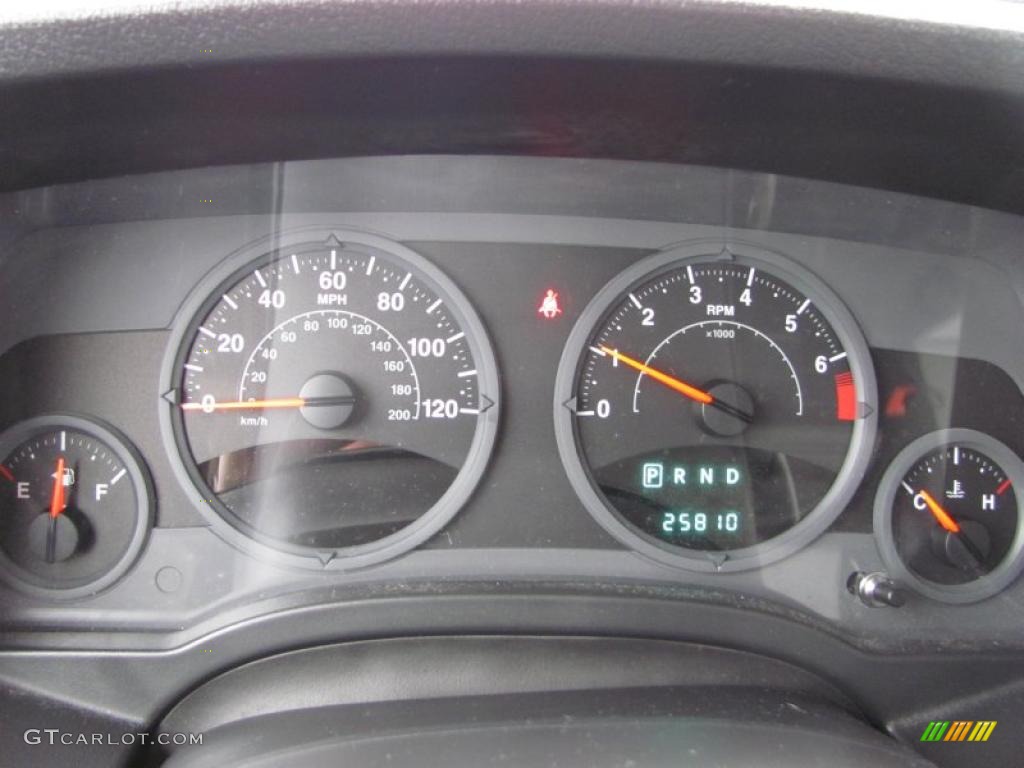 2008 Patriot Sport 4x4 - Surf Blue Pearl / Dark Slate Gray photo #17
