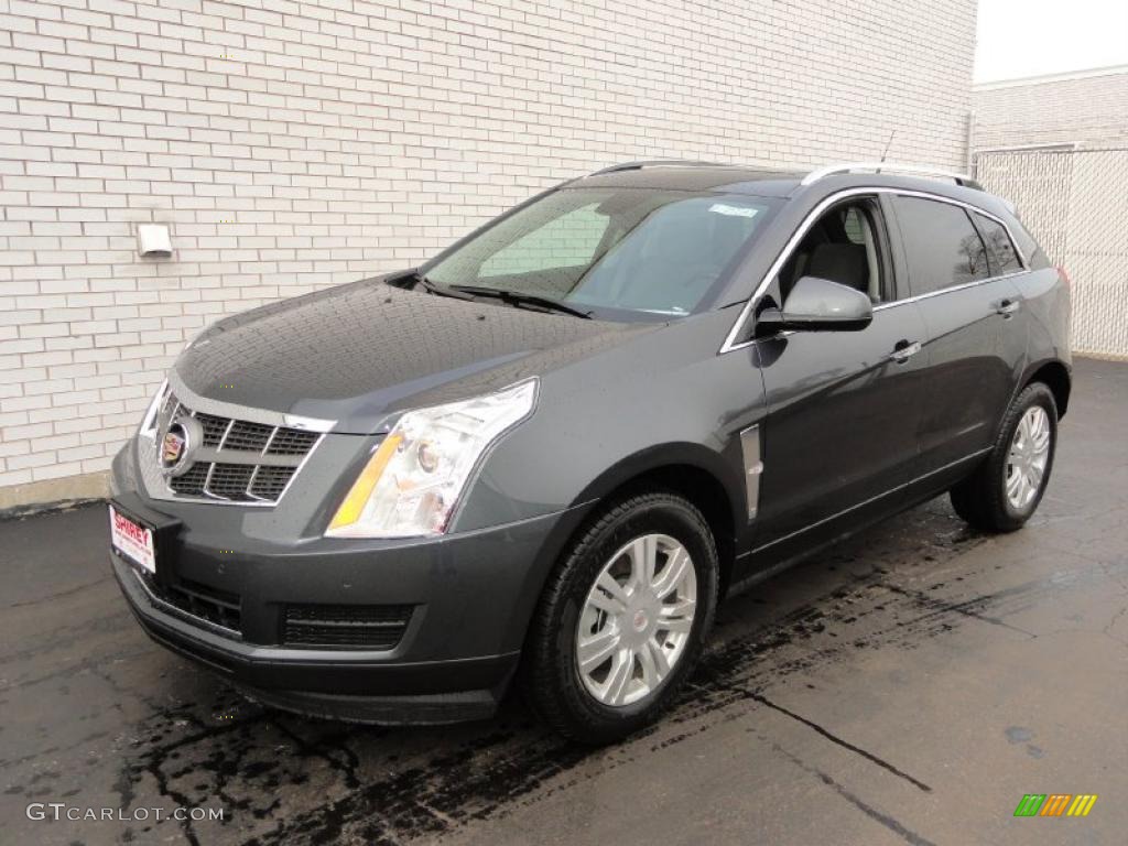 Gray Flannel Metallic 2011 Cadillac SRX FWD Exterior Photo #46469721