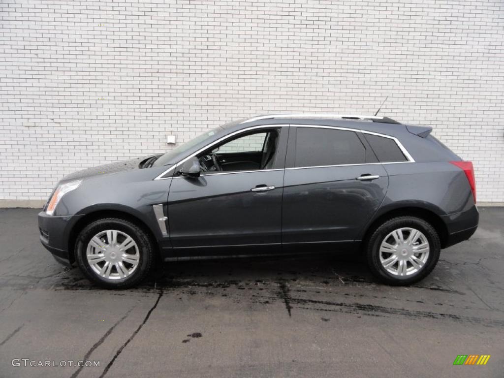 Gray Flannel Metallic 2011 Cadillac SRX FWD Exterior Photo #46469766