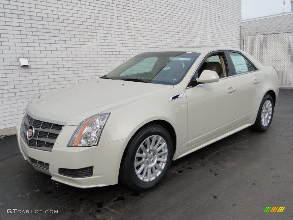 Vanilla Latte Metallic 2011 Cadillac CTS 4 3.0 AWD Sedan Exterior Photo #46470393