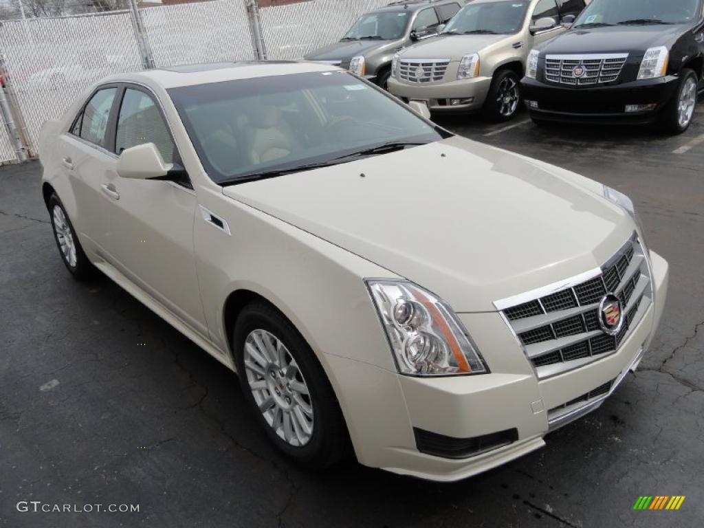 Vanilla Latte Metallic 2011 Cadillac CTS 4 3.0 AWD Sedan Exterior Photo #46470423