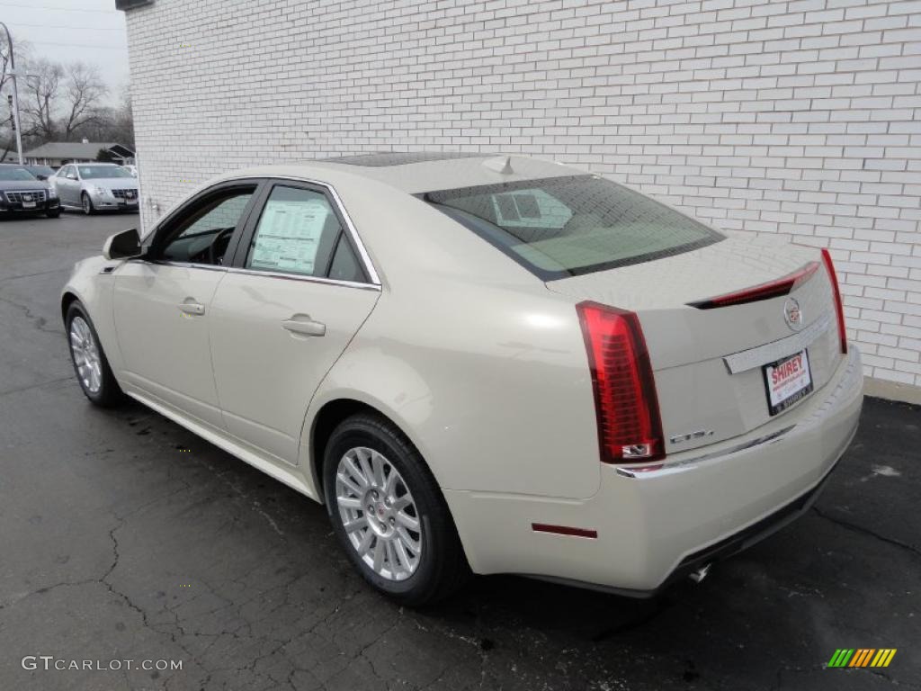 Vanilla Latte Metallic 2011 Cadillac CTS 4 3.0 AWD Sedan Exterior Photo #46470468