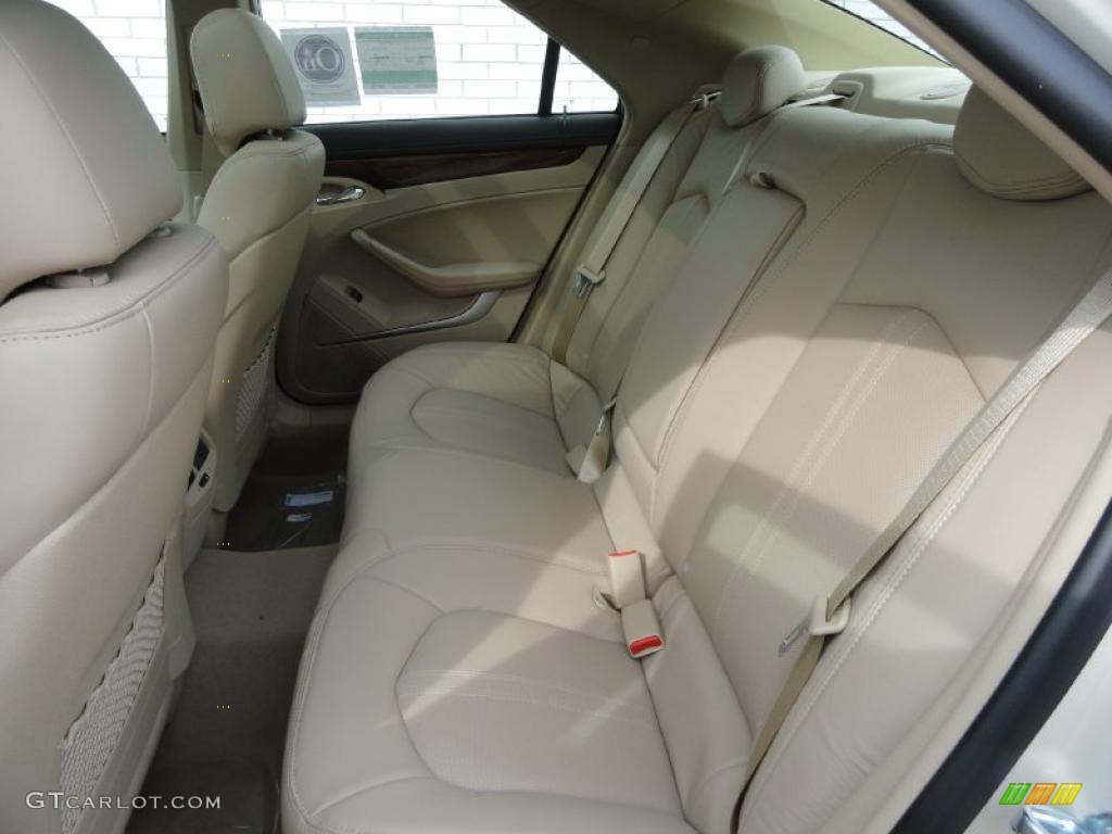 Cashmere/Cocoa Interior 2011 Cadillac CTS 4 3.0 AWD Sedan Photo #46470519