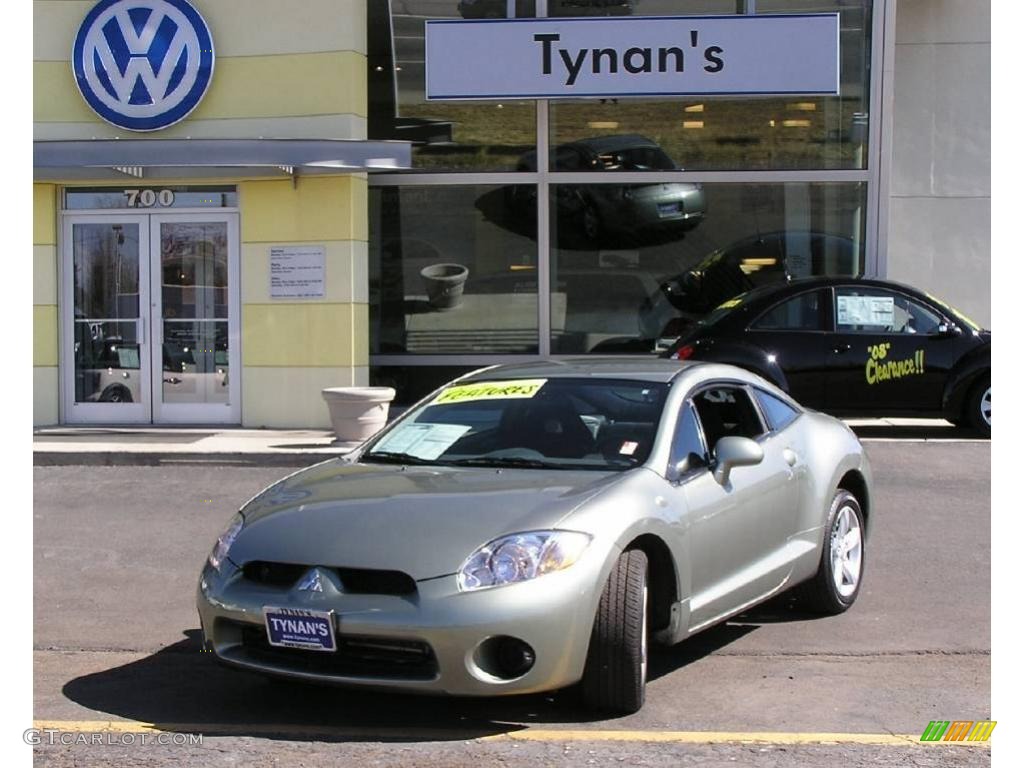 2008 Eclipse GS Coupe - Satin Meisai Gray Pearl / Dark Charcoal photo #1