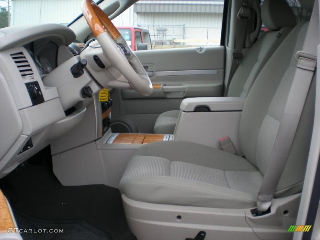 Light Graystone Interior 2008 Chrysler Aspen Limited Photo #46471236