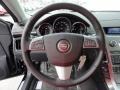 Ebony 2011 Cadillac CTS 4 3.0 AWD Sedan Steering Wheel