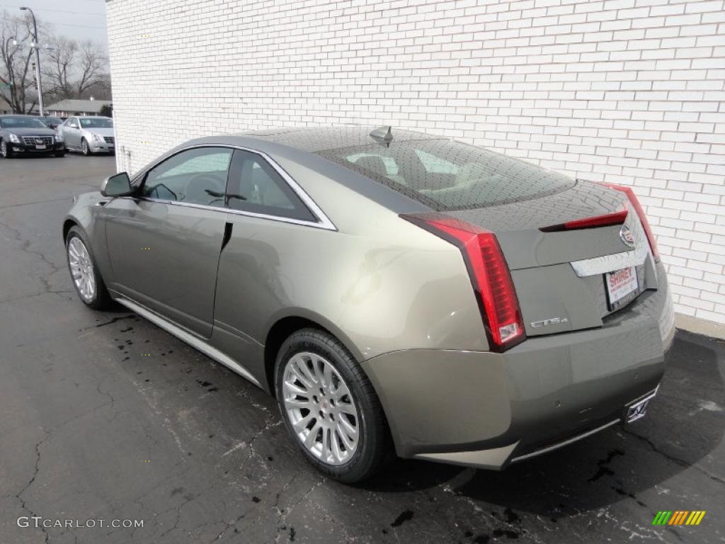 Tuscan Bronze ChromaFlair 2011 Cadillac CTS 4 AWD Coupe Exterior Photo #46471440