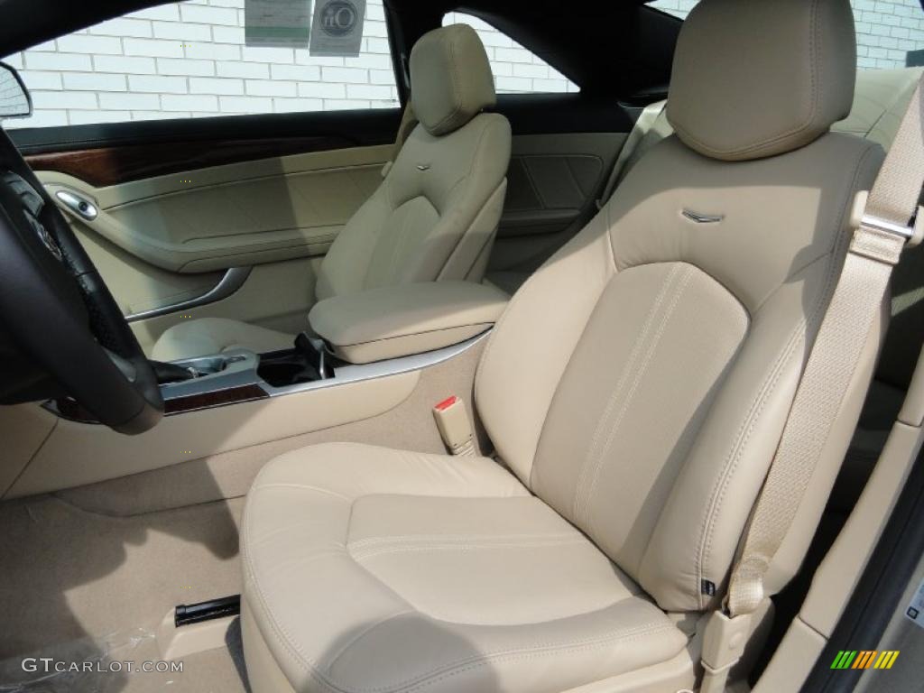 Cashmere/Cocoa Interior 2011 Cadillac CTS 4 AWD Coupe Photo #46471530