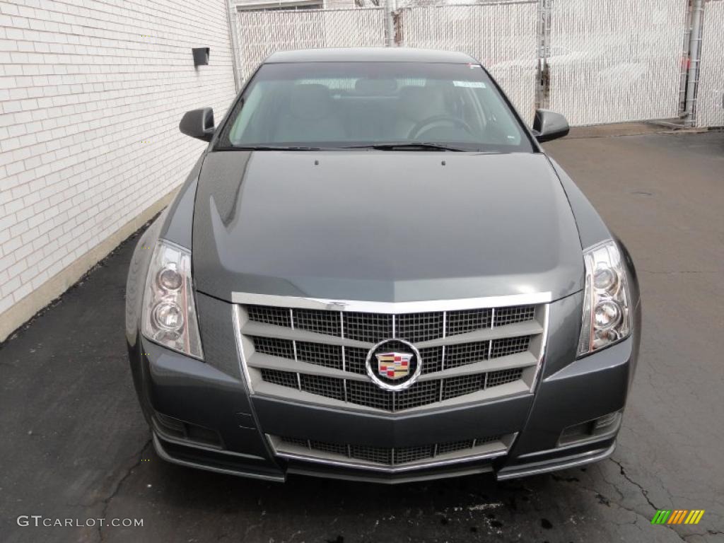 Thunder Gray ChromaFlair 2011 Cadillac CTS 4 3.0 AWD Sedan Exterior Photo #46471734