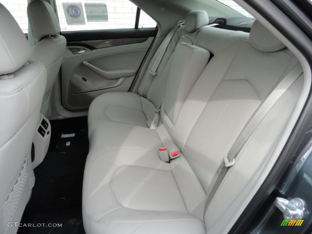 Light Titanium Interior 2011 Cadillac CTS 4 3.0 AWD Sedan Photo #46471845