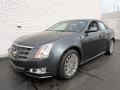 Thunder Gray ChromaFlair 2011 Cadillac CTS 4 3.0 AWD Sedan Exterior