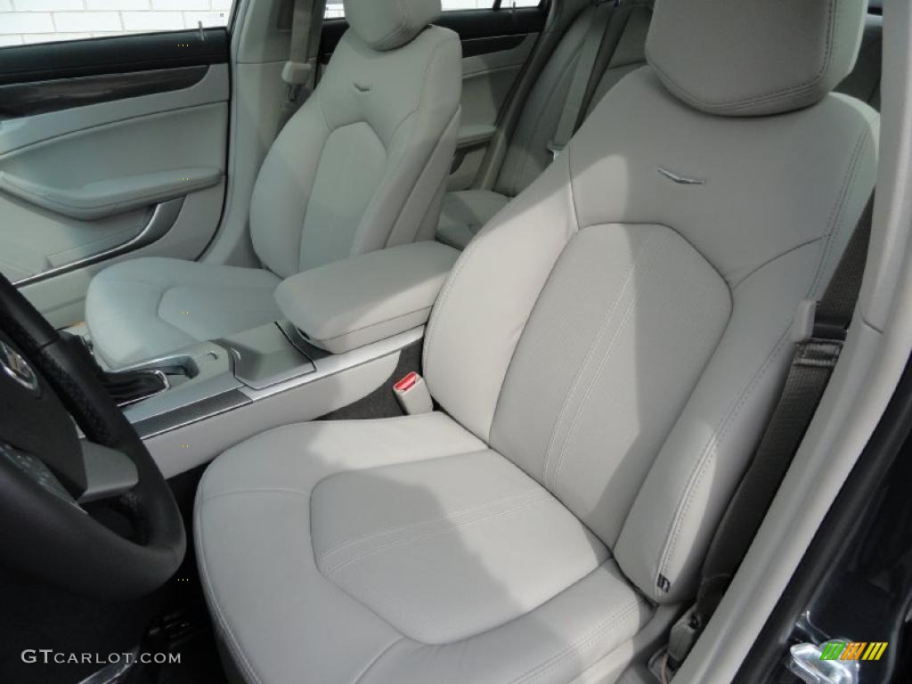 Light Titanium Interior 2011 Cadillac CTS 4 3.0 AWD Sedan Photo #46472196