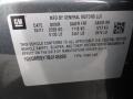 2011 Cadillac CTS 4 3.0 AWD Sedan Info Tag