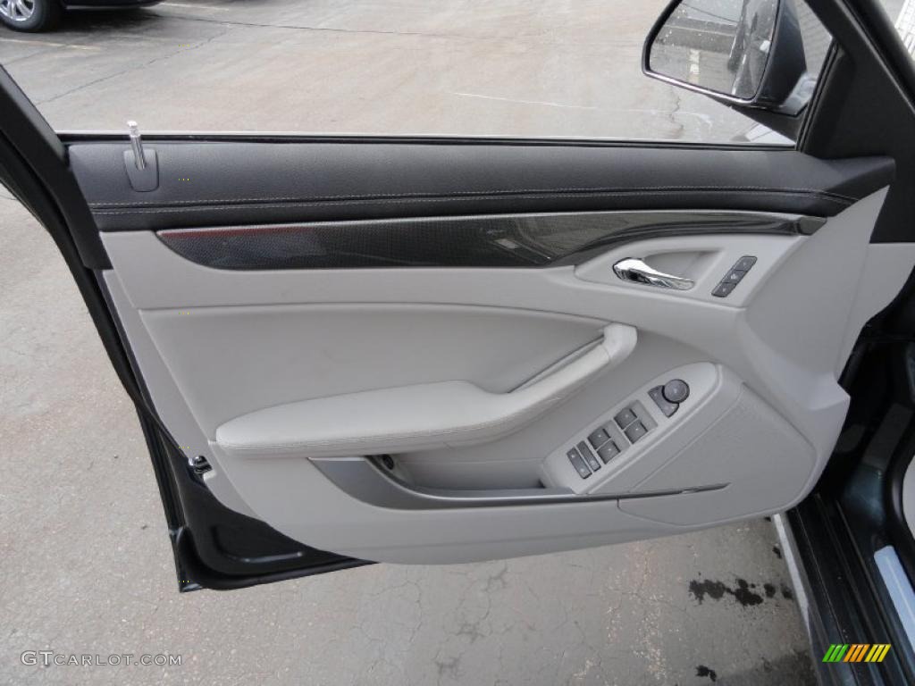 2011 Cadillac CTS 4 3.0 AWD Sedan Light Titanium Door Panel Photo #46472238