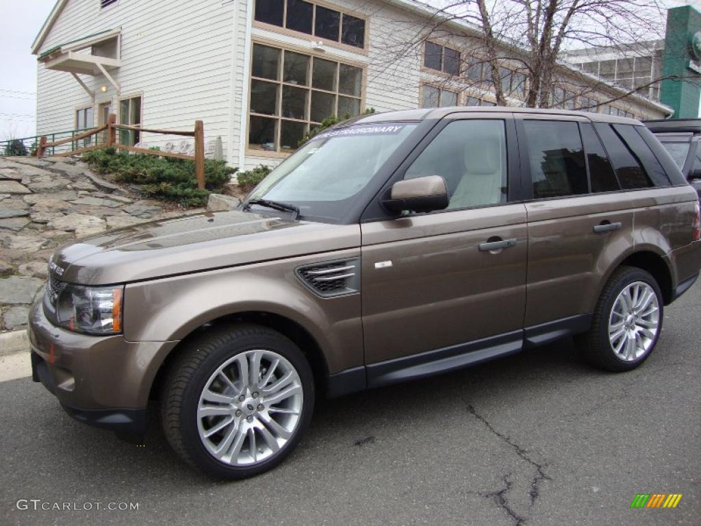 Nara Bronze Metallic 2011 Land Rover Range Rover Sport HSE LUX Exterior Photo #46472343