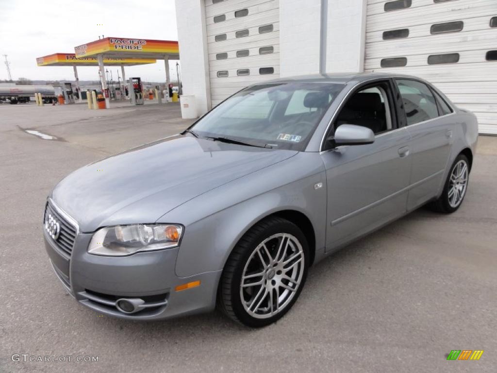 Quartz Gray Metallic 2006 Audi A4 2.0T quattro Sedan Exterior Photo #46472554