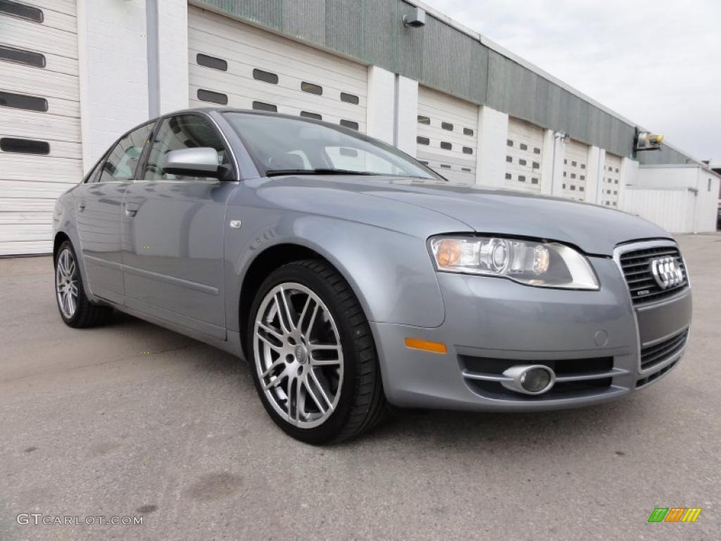 Quartz Gray Metallic 2006 Audi A4 2.0T quattro Sedan Exterior Photo #46472601