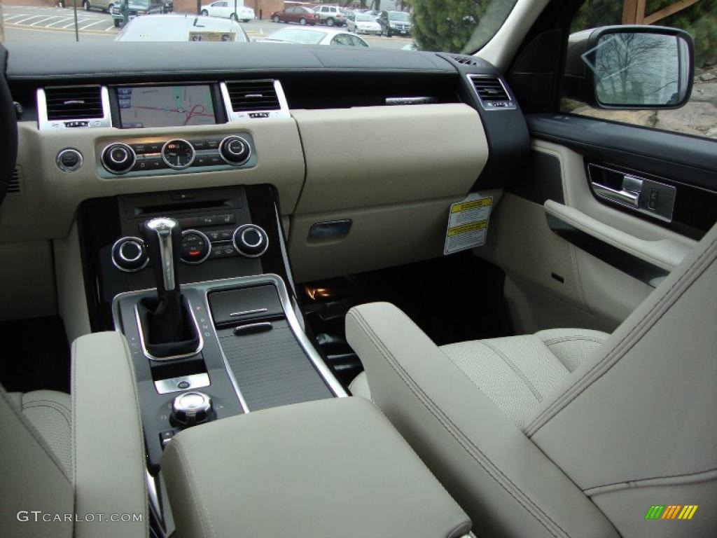 2011 Land Rover Range Rover Sport HSE LUX Ivory/Ebony Dashboard Photo #46472685