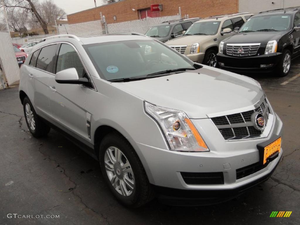 Radiant Silver Metallic 2011 Cadillac SRX FWD Exterior Photo #46473012