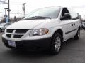 2007 Stone White Dodge Caravan SE  photo #3