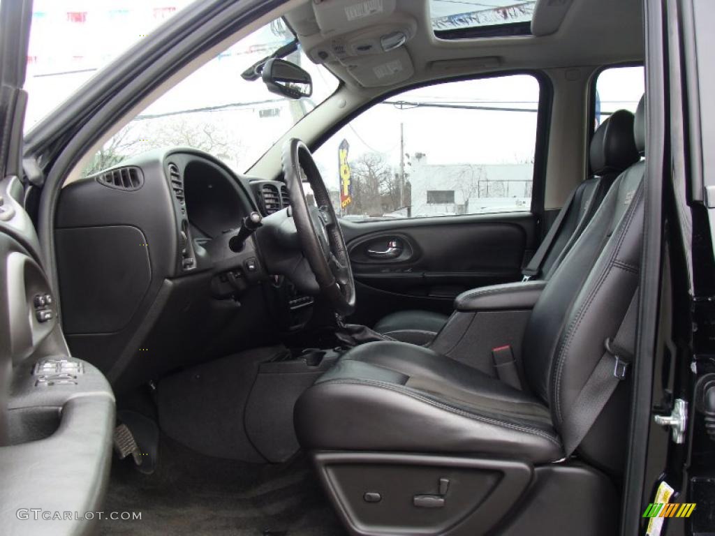 Ebony Interior 2007 Chevrolet TrailBlazer SS 4x4 Photo #46473657