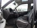 Ebony 2007 Chevrolet TrailBlazer SS 4x4 Interior Color