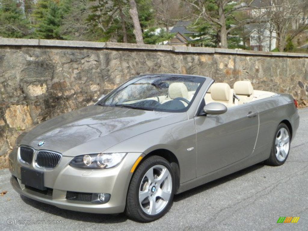 2008 3 Series 328i Convertible - Platinum Bronze Metallic / Cream Beige photo #2