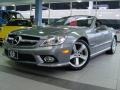 2011 Palladium Silver Metallic Mercedes-Benz SL 550 Roadster  photo #1