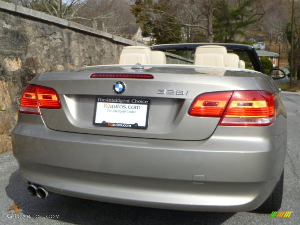 2008 3 Series 328i Convertible - Platinum Bronze Metallic / Cream Beige photo #5