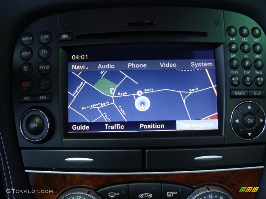 2011 Mercedes-Benz SL 550 Roadster Navigation Photo #46473882