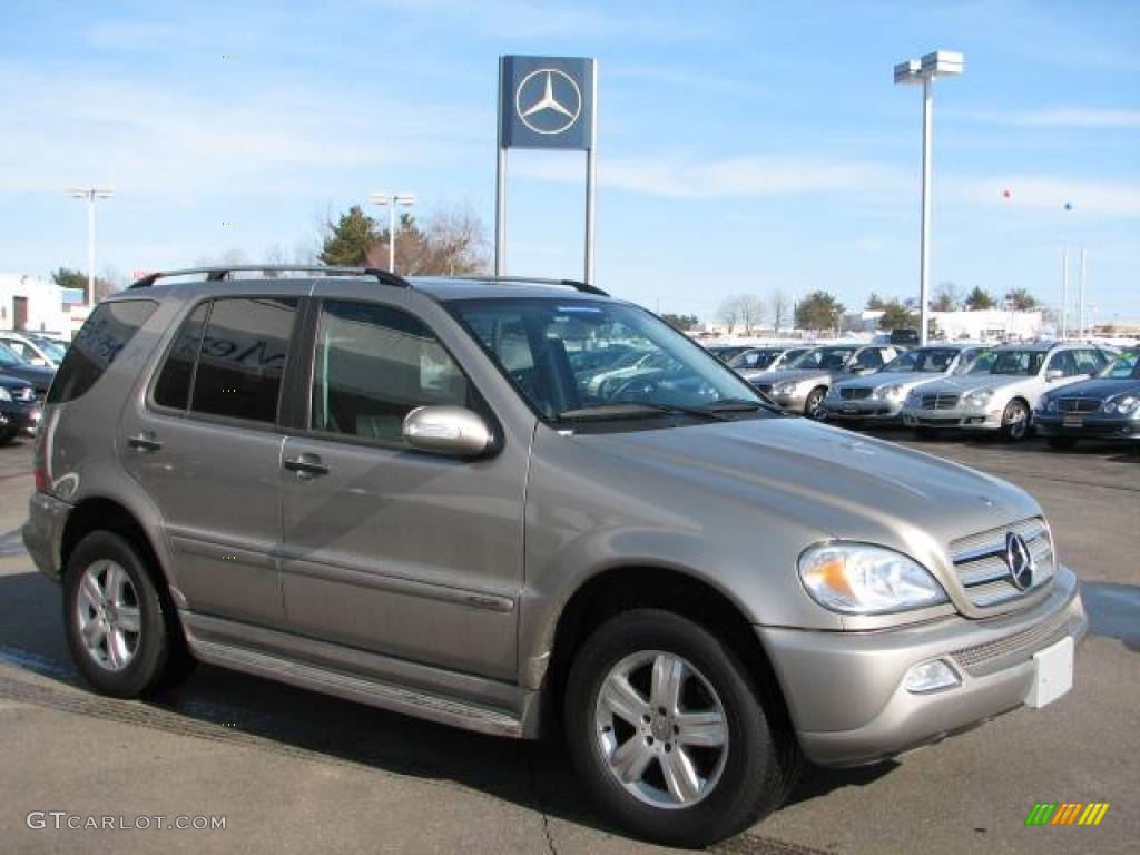 2005 ML 350 4Matic - Pewter Metallic / Charcoal photo #3