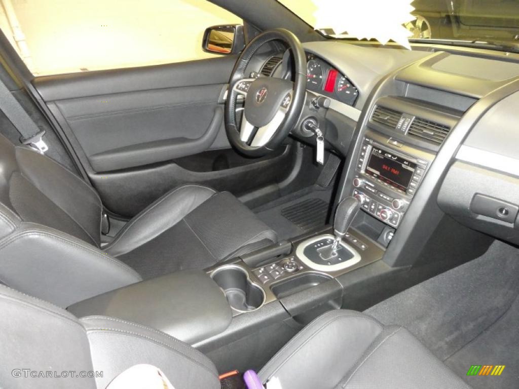 Onyx Interior 2009 Pontiac G8 GT Photo #46474059