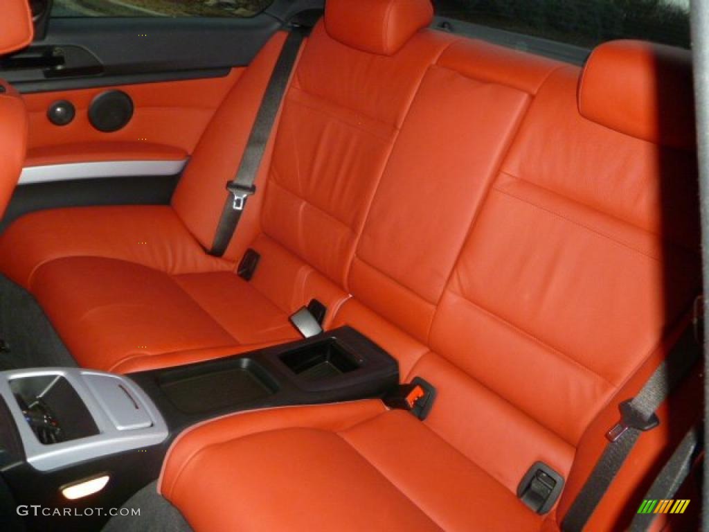 Coral Red/Black Dakota Leather Interior 2010 BMW 3 Series 335i Coupe Photo #46474887